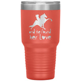 AND SHE FOUND HER LOVE TWH PERF 30oz Insulated Tumbler