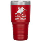 AND SHE FOUND HER LOVE TWH PERF 30oz Insulated Tumbler