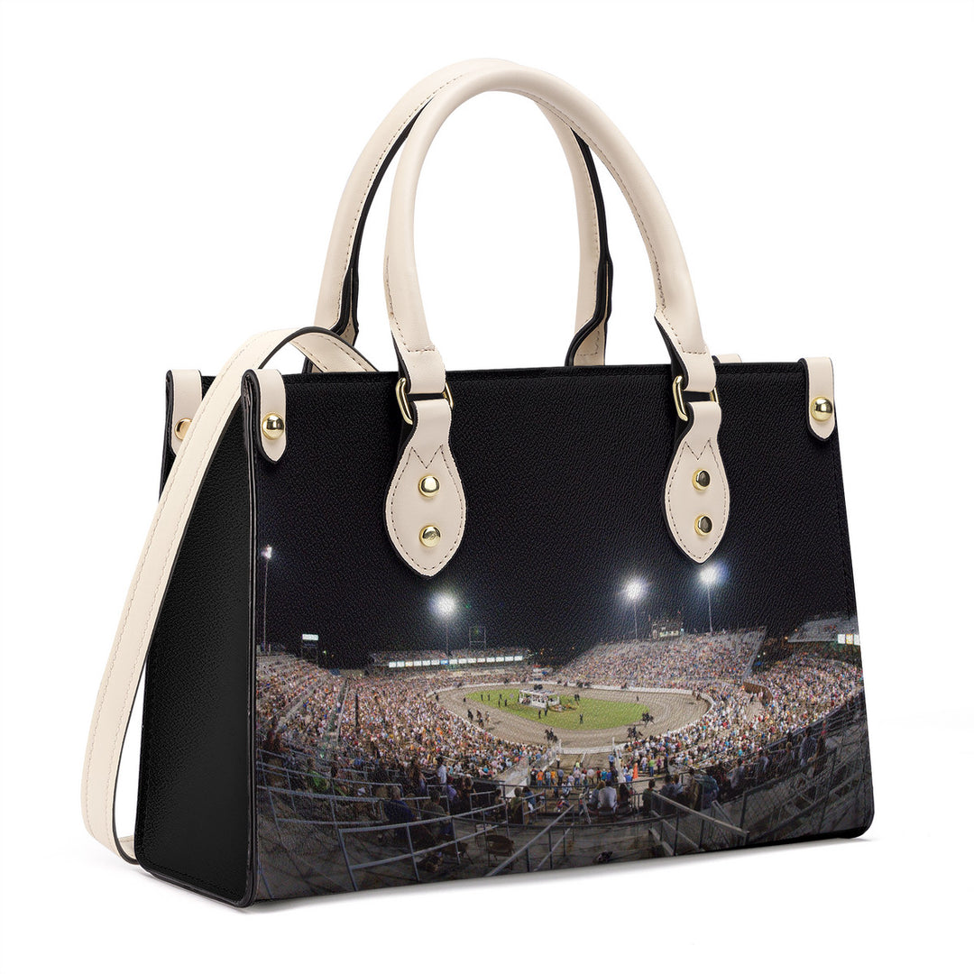 THE BIG OVAL Luxury Women PU Tote Bag
