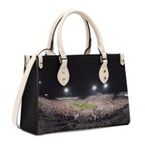 THE BIG OVAL Luxury Women PU Tote Bag