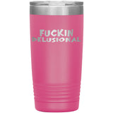 DELUSIONAL RECOVERY TUMBLERS (5 STYLES)