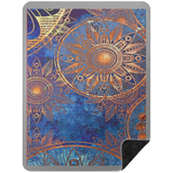 AZTEC 4 BSHL Premium Black Sherpa Blanket 60x80