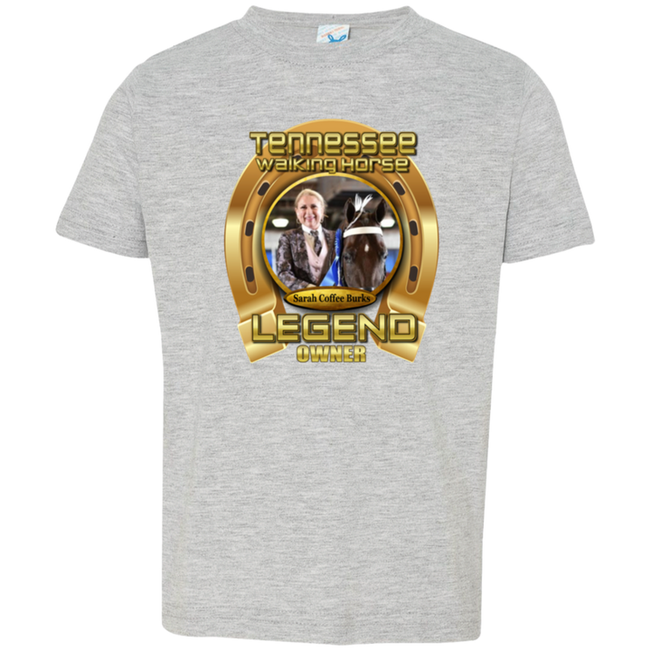 SARAH COFFEE BURKS (TWH LEGENDS) 3321 Toddler Jersey T-Shirt