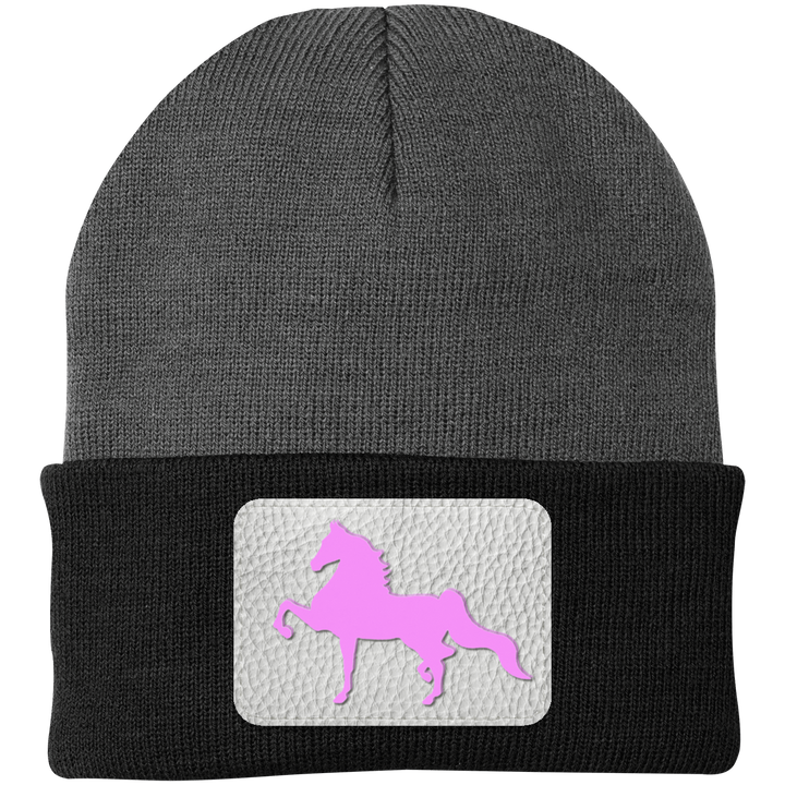 AMERICAN SADDLEBRED PINK CP90 Knit Cap - Patch