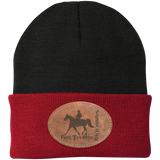 MISSOURI FOX TROTTER ON LEATHER CP90 Knit Cap - Patch