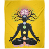 CHAKRAS PLUSH BLANKET (12 STYLES AND SIZES)
