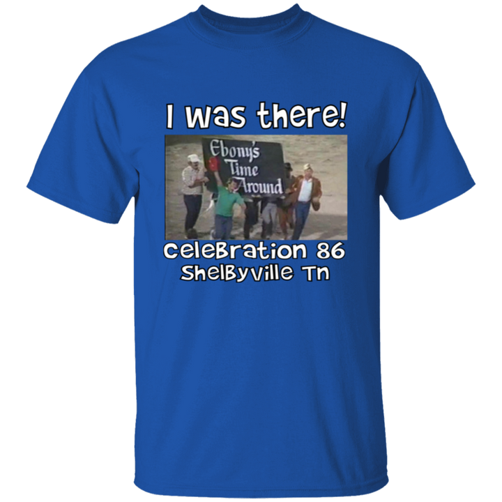 I WAS THERE CELEBRATION 86 G500 5.3 oz. T-Shirt