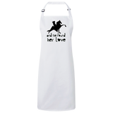 Tennessee Walking Horse  SHE FOUND HER LOVE TWH PERFORMANCE CUTTING BOARD RP150 Sustainable Unisex Bib Apron