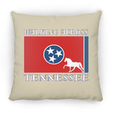 Walking Across Tennessee (Pleasure) ZP14 Small Square Pillow