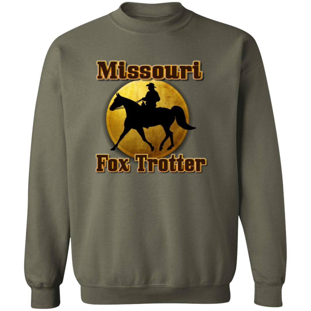 MISSOURI FOX TROTTER 1 G180 Crewneck Pullover Sweatshirt
