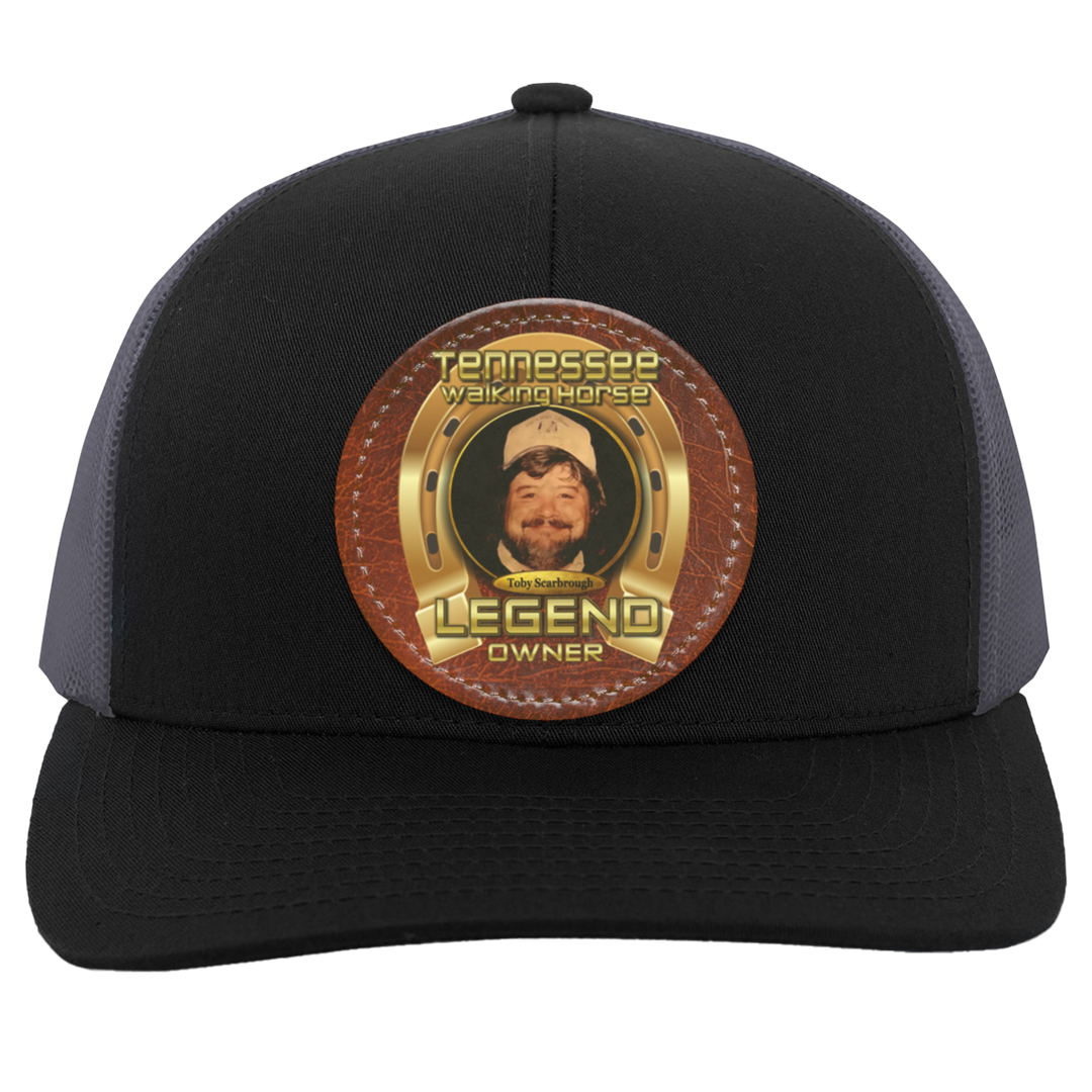 TOBY SCARBROUGH (TWH LEGENDS) HAT 104C Trucker Snap Back - Patch