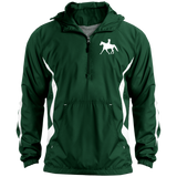 Missouri Fox Trotter LADY FINAL ART WHITE JST63 Unisex Colorblock Raglan Anorak