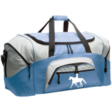 Missouri Fox Trotter LADY FINAL ART WHITE BG99 Colorblock Sport Duffel