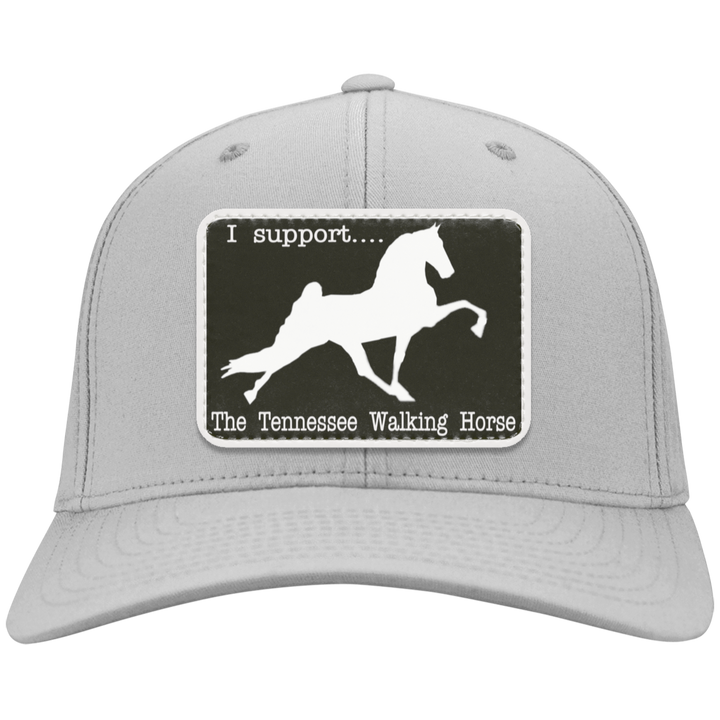 I SUPPORT THE TWH -RECTANGLE CP80 Twill Cap - Patch
