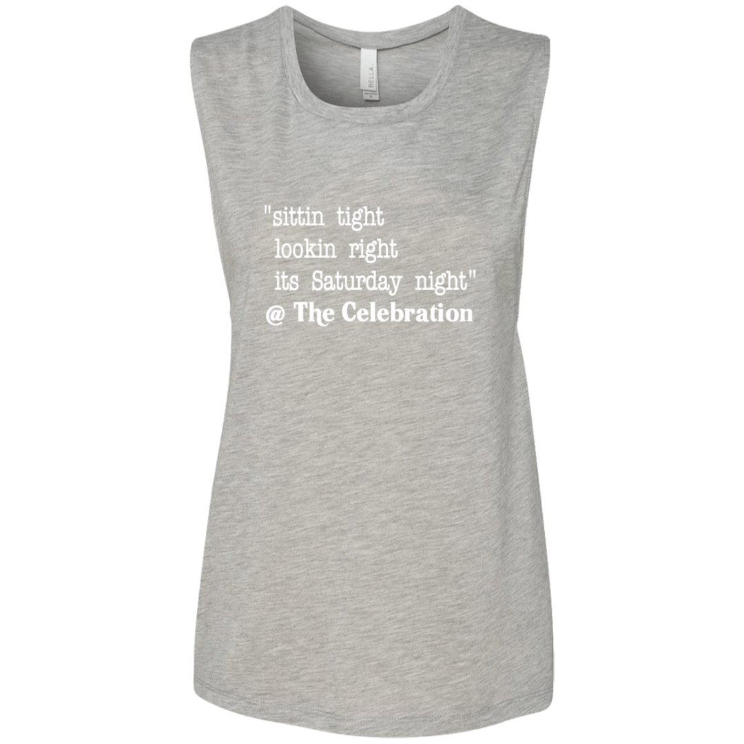 SITTIN TIGHT LOOKIN RIGHT (WHT) B8803 Ladies&