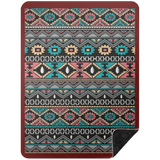 AZTEC 1 BSHL Premium Black Sherpa Blanket 60x80