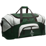 Keep Kluckin and Walk On BG99 Colorblock Sport Duffel
