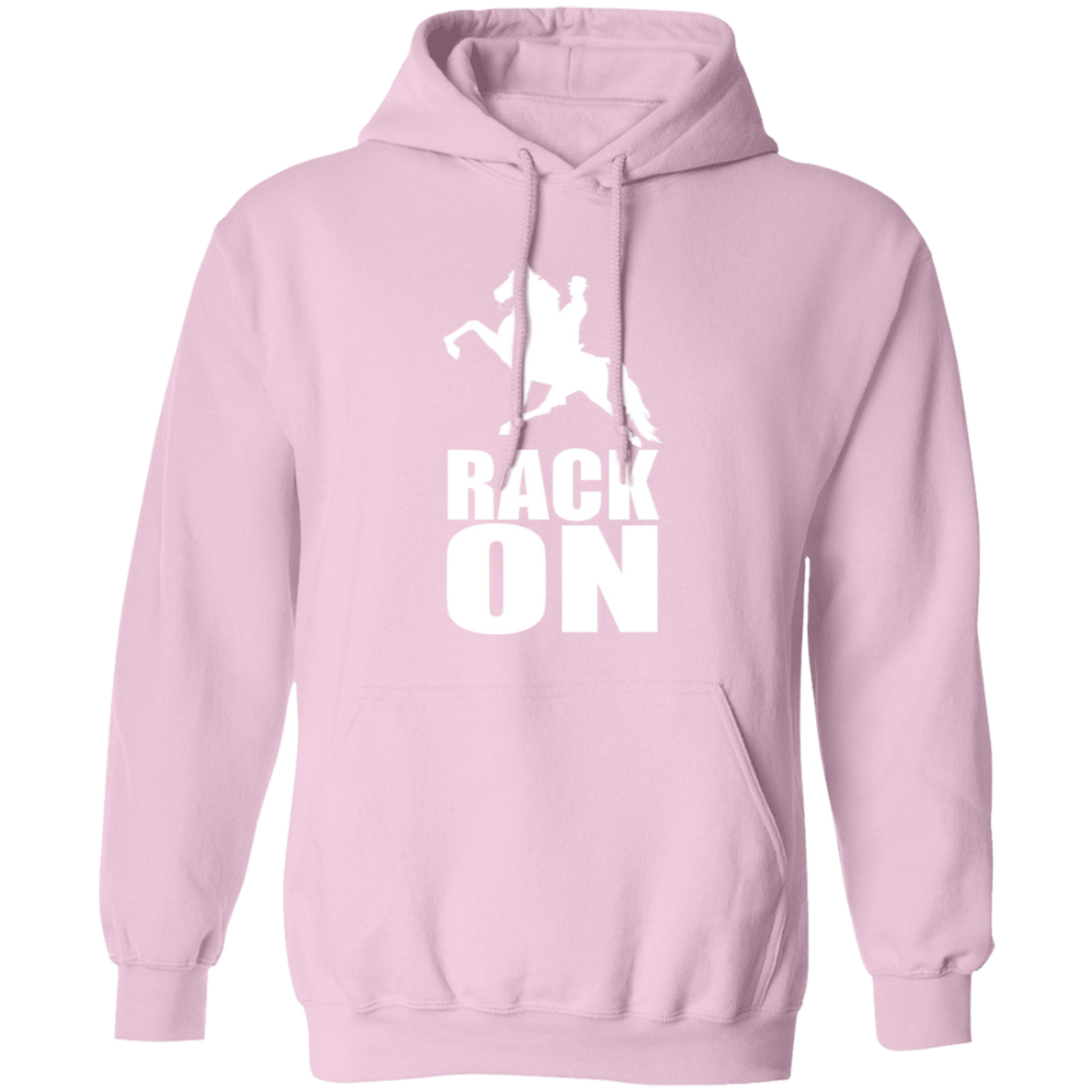 RACK ON RACKING (WHITE ART) G185 Pullover Hoodie