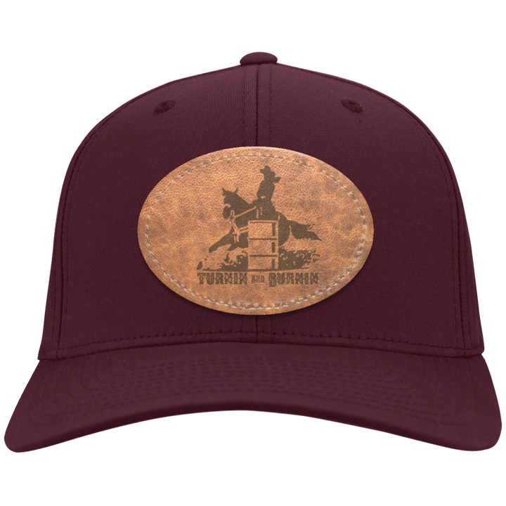 TURNIN AND BURNIN ON LEATHER CP80 Twill Cap - Patch