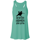 HAPPILY EVER AFTER (TWH Performance) Blk B8800 Flowy Racerback Tank