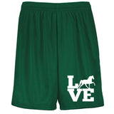 Love (TWH Pleasure) 1851 Youth Moisture-Wicking Mesh Shorts