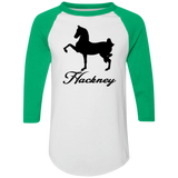 HACKNEY DESIGN 1 (black) 4HORSE 4420 Colorblock Raglan Jersey