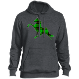 Tennessee Walking Horse Performance Green Plaid Mens/Womens Pullover Hoodie