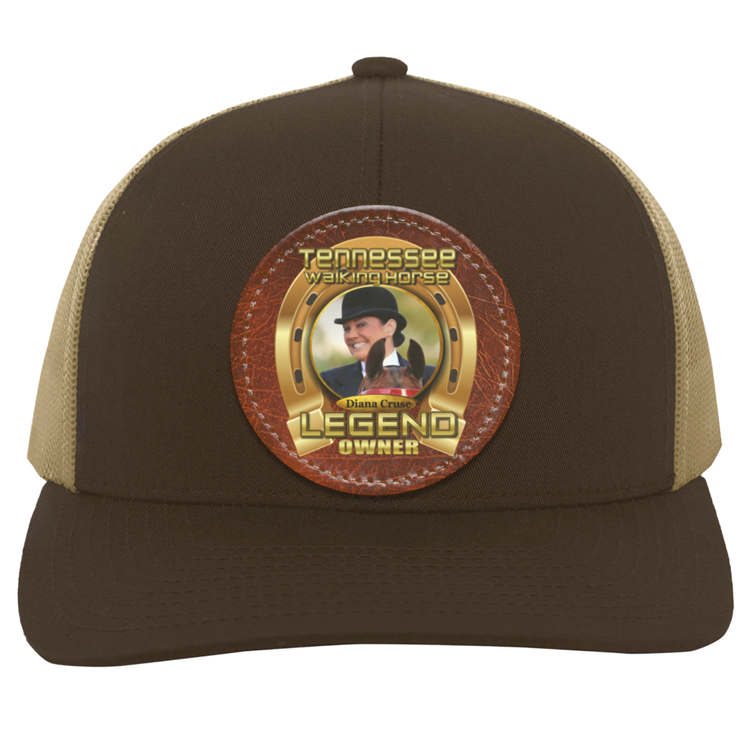 DIANA CRUSE (TWH LEGENDS) HAT 104C Trucker Snap Back - Patch