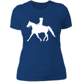 Missouri Fox Trotter LADY FINAL ART WHITE NL3900 Ladies' Boyfriend T-Shirt