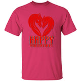 Horse Heart Happy Valentines G500 5.3 oz. T-Shirt