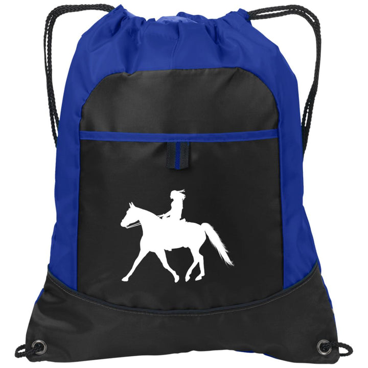 Missouri Fox Trotter LADY FINAL ART WHITE BG611 Pocket Cinch Pack
