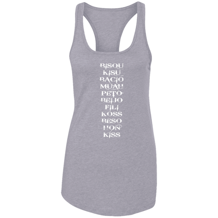 OLD983INWHITE NL1533 Ladies Ideal Racerback Tank