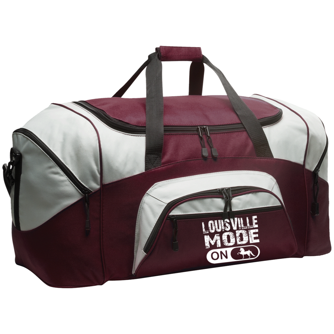 LOUISVILLE MODE final 782017 BG99 Colorblock Sport Duffel