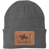 MISSOURI FOX TROTTER ON LEATHER CP90 Knit Cap - Patch