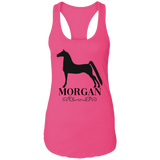 MORGAN STYLE 1 4HORSE NL1533 Ladies Ideal Racerback Tank