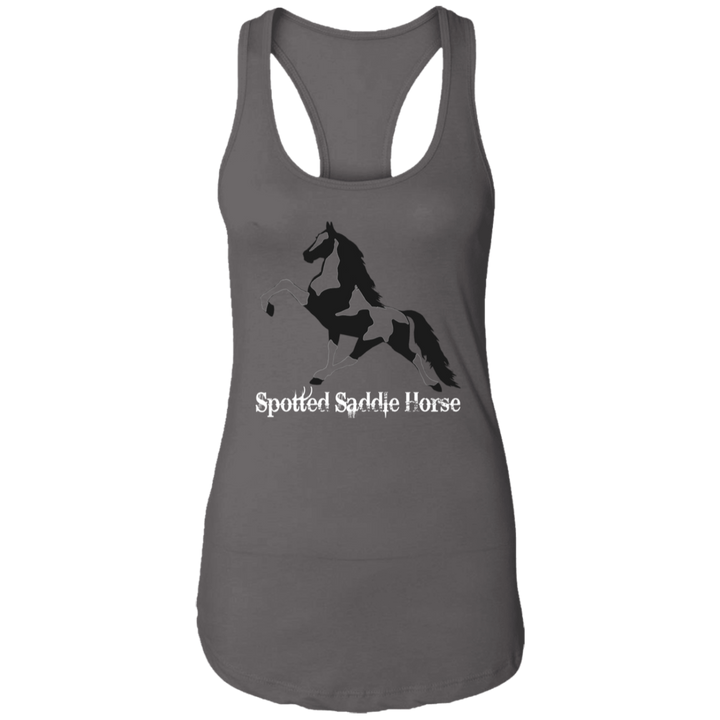 Spotted Saddle Horse NL1533 Ladies Ideal Racerback Tank