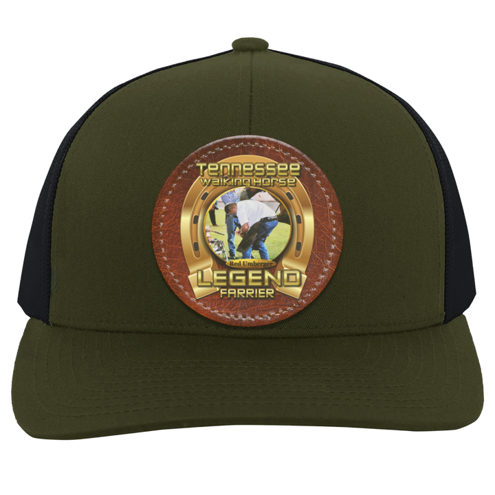 RED UMBERGER (TWH LEGENDS) HAT 104C Trucker Snap Back - Patch