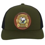 RED UMBERGER (TWH LEGENDS) HAT 104C Trucker Snap Back - Patch