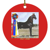 WGC MERRY GO BOY SUBORNC Circle Ornament