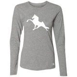 Tennessee Walking Horse Performance (WHITE) 64LTTX Ladies’ Essential Dri-Power Long Sleeve Tee
