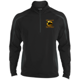 MISSOURI FOX TROTTER 1 ST851 Men's Sport Wicking Colorblock 1/2 Zip