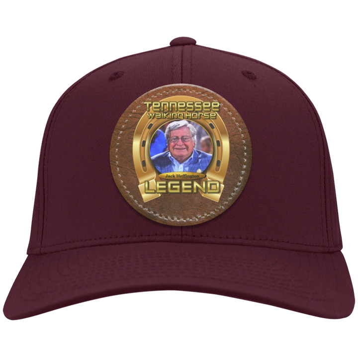 JACK HEFFINGTON (Legends Series) HAT CP80 Twill Cap - Patch
