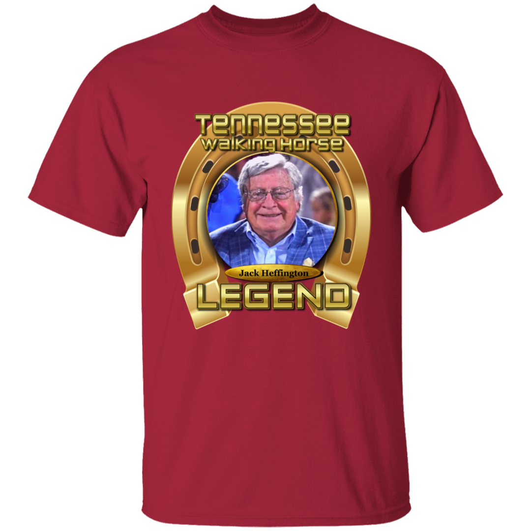JACK HEFFINGTON (Legends Series) G500B Youth 5.3 oz 100% Cotton T-Shirt