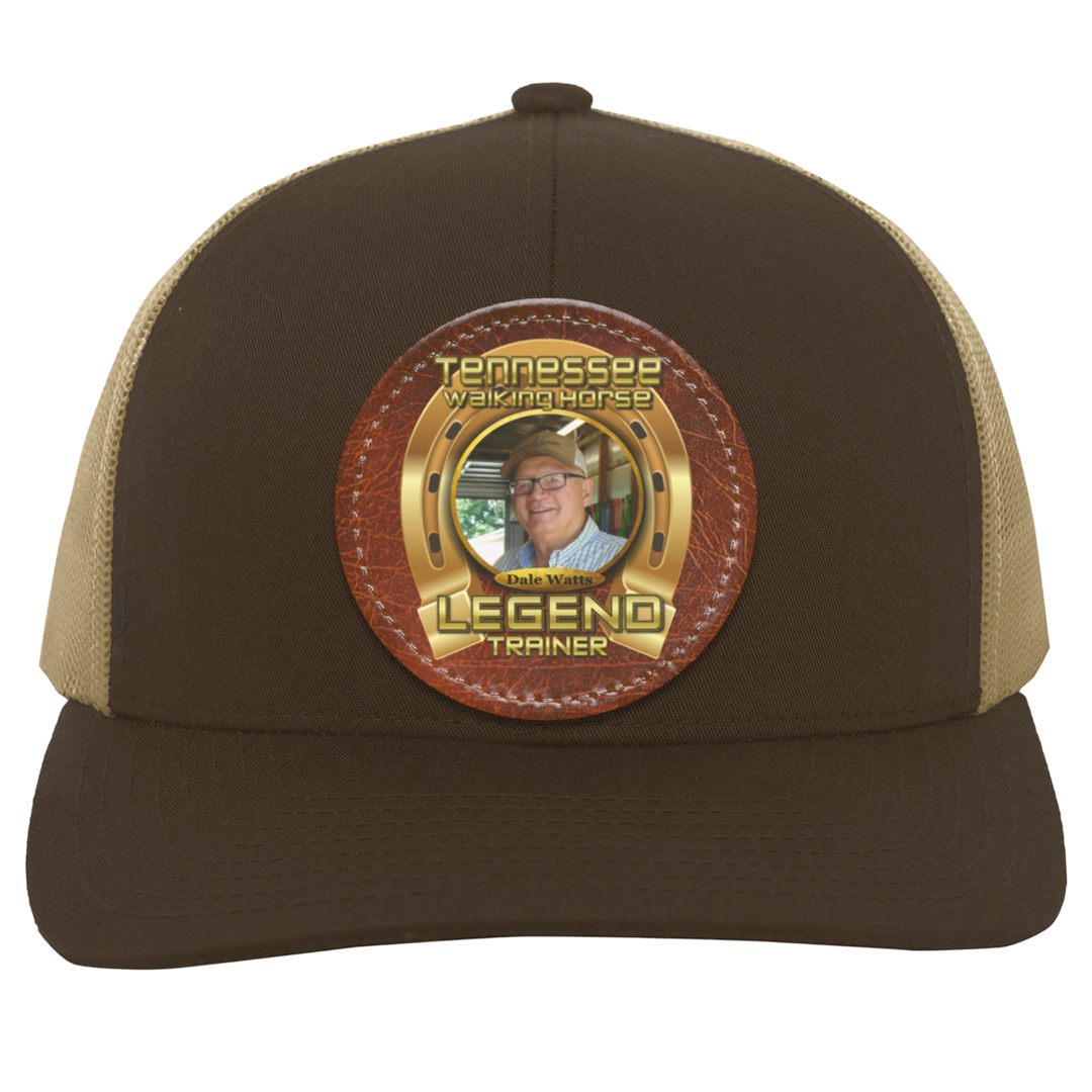 DALE WATTS (TWH LEGENDS) HAT 104C Trucker Snap Back - Patch