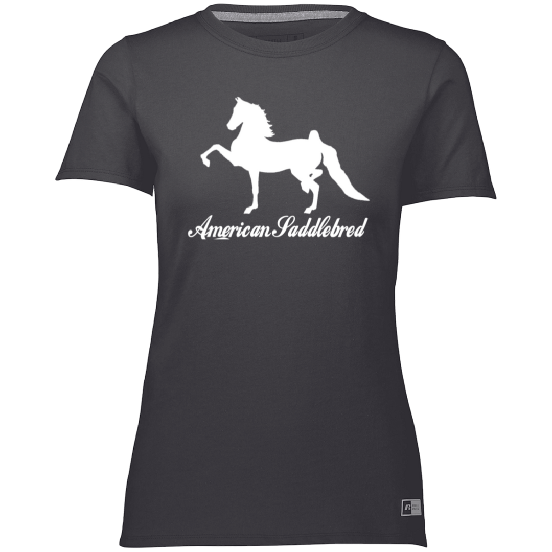 AMERICAN SADDLEBRED 64STTX Ladies’ Essential Dri-Power Tee