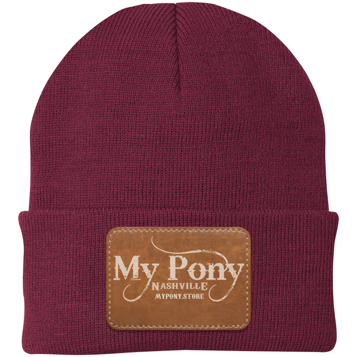 MY PONY NASHVILLE CP90 Knit Cap - Patch