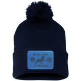 WALKIN ACROSS TENNESSEE TWH SP15 Pom Pom Knit Cap - Patch