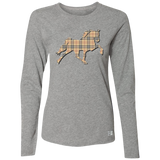 TENNESSEE WALKING HORSE DESIGN 3 JMD (BURBURY) 64LTTX Ladies’ Essential Dri-Power Long Sleeve Tee