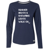 Summer Nights Showring Lights Walk On 64LTTX Ladies’ Essential Dri-Power Long Sleeve Tee