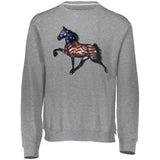 Tennessee Walking Horse Performance All American 698HBM Dri-Power Fleece Crewneck Sweatshirt